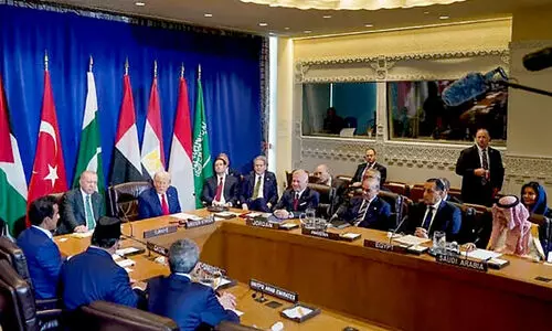 അ​റ​ബ്-​ഇ​സ്‌​ലാ​മി​ക് രാ​ജ്യ​ങ്ങ​ൾ ചാ​ർ​ട്ട​റി​ൽ ഒ​പ്പു​വെ​ച്ചു; സൗദിയും ഖ​ത്തറും ഉൾ​പ്പെ​ടെ എ​ട്ട് രാ​ജ്യ​ങ്ങ​ളാ​ണ്​ ചേ​രു​ന്ന​ത്​​