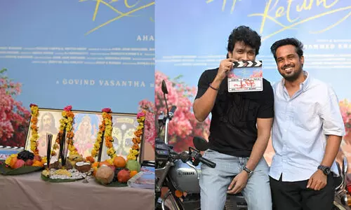 മെനി മെനി ഹാപ്പി റിട്ടേൺസിൽ കാളിദാസ് ജയറാം നായകൻ, സിനിമയുടെ ചിത്രീകരണം ആരംഭിച്ചു