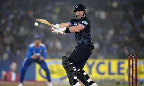 23 ഫോർ, 8 സിക്സ്! ബൗളർമാരെ പഞ്ഞിക്കിട്ട് കിവികൾ; ഇന്ത്യക്ക് ജയിക്കാൻ 209 23 ഫോർ, 8 സിക്സ്! ബൗളർമാരെ പഞ്ഞിക്കിട്ട് കിവികൾ; ഇന്ത്യക്ക് ജയിക്കാൻ 209