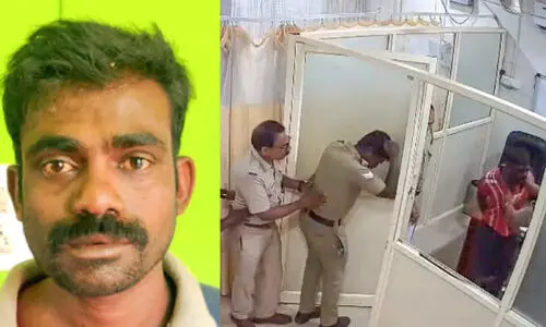 പോക്സോ കേസ് പ്രതി ജില്ല ആശുപത്രി ട്രോമ കെയർ യൂനിറ്റിന്റെ കാബിൻ തകർത്തു