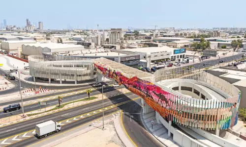 അൽഖൂസ് ക്രിയേറ്റീവ് സോൺ വികസനം പൂർത്തിയായി; അൽ മനാറ സ്ട്രീറ്റിൽ പുതിയ പെഡസ്ട്രിയൻ, സൈക്കിൾ പാലം നിർമിച്ചു അൽഖൂസ് ക്രിയേറ്റീവ് സോൺ വികസനം പൂർത്തിയായി; അൽ മനാറ സ്ട്രീറ്റിൽ പുതിയ പെഡസ്ട്രിയൻ, സൈക്കിൾ പാലം നിർമിച്ചു