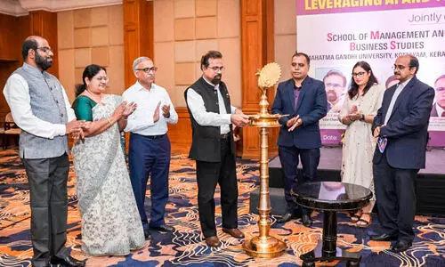 ‘വ്യവസായ-അക്കാദമിക് വിടവ് നികത്താന് എ.ഐ ഫലപ്രദമായി വിനിയോഗിക്കണം’ ‘വ്യവസായ-അക്കാദമിക് വിടവ് നികത്താന് എ.ഐ ഫലപ്രദമായി വിനിയോഗിക്കണം’