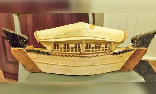 പ്രവാസലോകത്തെ ഷംസുദ്ദീന്റെ കരകൗശല വിസ്മയങ്ങൾ​