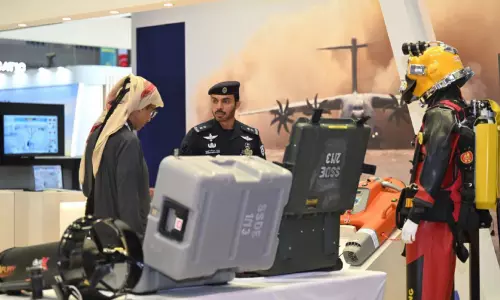 സ​മു​ദ്ര സു​ര​ക്ഷാ സാ​ങ്കേ​തി​ക വി​ദ്യ​ക​ളു​മാ​യി ആ​ഭ്യ​ന്ത​ര മ​ന്ത്രാ​ല​യം പ​വി​ലി​യ​ൻ