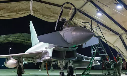 ​ഖ​ത്ത​ർ-​യു.​കെ പ്ര​തി​രോ​ധ സ​ഹ​ക​ര​ണം: യു​ദ്ധ​വി​മാ​ന​ങ്ങ​ൾ വി​ന്യ​സി​ച്ച് ബ്രി​ട്ട​ൺ