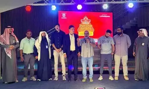 നജ്‌റാനിൽ ആവേശമായി വിജയ് ദം ദം ബിരിയാണി റോഡ് ഷോ; രാജ് കലേഷിന് ഉജ്ജ്വല സ്വീകരണം