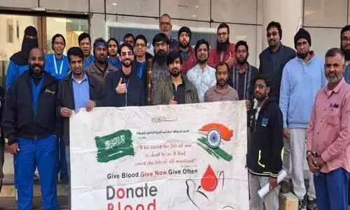 ഇ​ന്ത്യ​ൻ റി​പ്പ​ബ്ലി​ക് ദി​നം; ര​ക്ത​ദാ​ന ക്യാ​മ്പ് സം​ഘ​ടി​പ്പി​ച്ച് തൗ​ഹീ​ദ് ജ​മാ​അ​ത്ത്