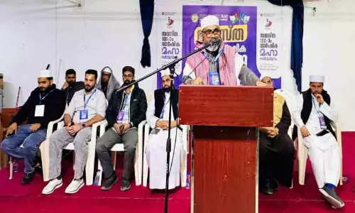 സമസ്ത നൂറാം വാർഷിക പ്രചാരണ; സമ്മേളനം സംഘടിപ്പിച്ചു സമസ്ത നൂറാം വാർഷിക പ്രചാരണ; സമ്മേളനം സംഘടിപ്പിച്ചു