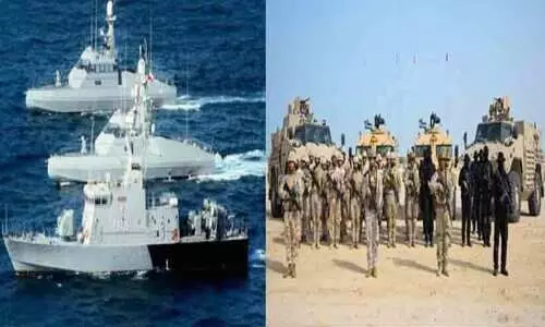 കു​വൈ​ത്ത്-​സൗ​ദി സം​യു​ക്ത നാ​വി​കാ​ഭ്യാ​സം; ഗ​ൾ​ഫ് പീ​സ് 1 സ​മാ​പി​ച്ചു