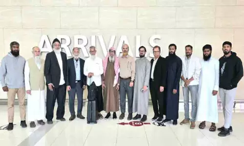 വി​സ്‌​ഡം ഇ​സ്‍ലാ​മി​ക് ഓ​ർ​ഗ​നൈ​സേ​ഷ​ൻ സ്വീ​ക​ര​ണം ന​ൽ​കി