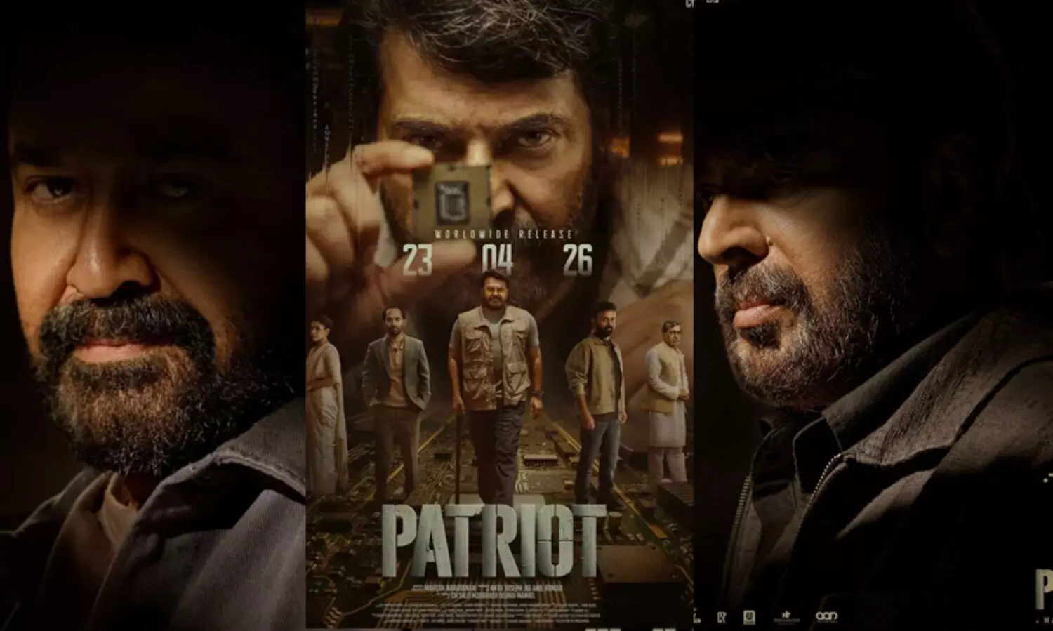 മോഹൻലാലിന്റെ പോസ്റ്റർ മമ്മൂട്ടിയും, മമ്മൂട്ടിയുടെ പോസ്റ്റർ മോഹൻലാലും; ആരാധകർ ഏറ്റെടുത്ത് ‘പേട്രിയറ്റ്’ ഫസ്റ്റ് ലുക്ക് പോസ്റ്ററുകൾ