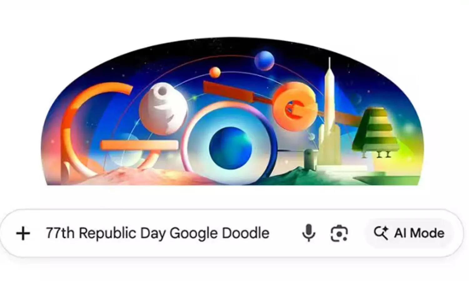 ഐ.എസ്.ആർ.ഒ ഡൂഡിലുമായി ഇന്ത്യയോടൊപ്പം റിപ്പബ്ലിക് ദിനമാഘോഷിച്ച് ഗൂഗ്ൾ