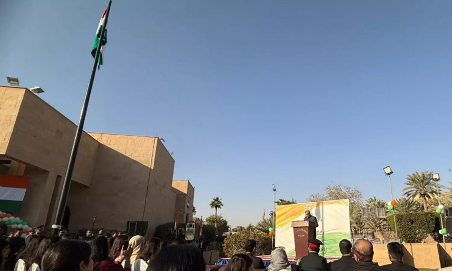 സൗദിയിൽ ഇന്ത്യയുടെ 77-ാം റിപ്പബ്ലിക് ദിനം ആഘോഷിച്ചു