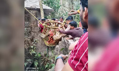 കിണറ്റിൽ വീണ വയോധികനെ രക്ഷിച്ചു