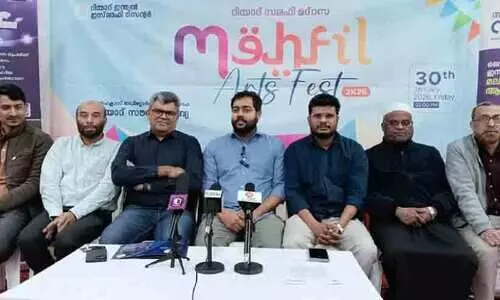 റി​യാ​ദ് സ​ല​ഫി മ​ദ്റ​സ ആ​ർ​ട്ട് ഫെ​സ്​​റ്റ്​ ‘മെ​ഹ്ഫി​ൽ 2K26’ വെ​ള്ളി​യാ​ഴ്ച