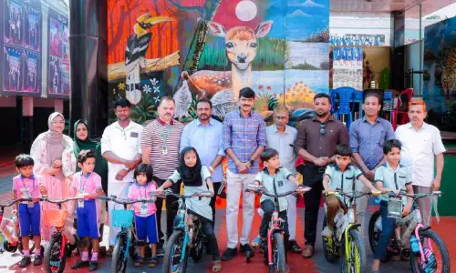 സൈ​ക്കി​ൾ പ​രി​ശീ​ല​നം ആ​രം​ഭി​ച്ചു