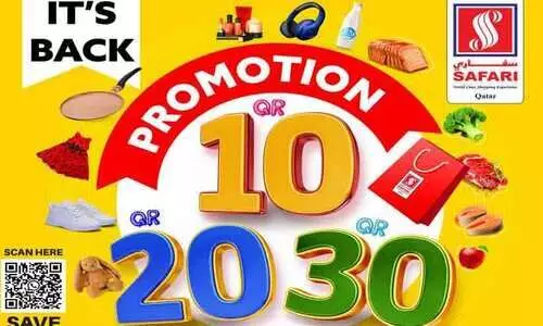 സഫാരി 10, 20, 30 പ്രമോഷന് തുടക്കം