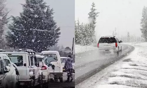 കനത്ത മഞ്ഞുവീഴ്ചയും മഴയും​; ഹിമാചൽ പ്രദേശിലുടനീളം1,250ലധികം റോഡുകൾ അടച്ചു