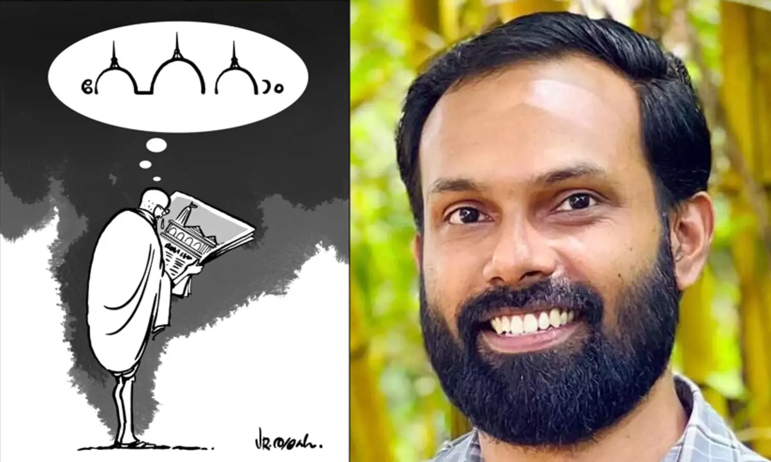 Cartoonist VR Ragesh