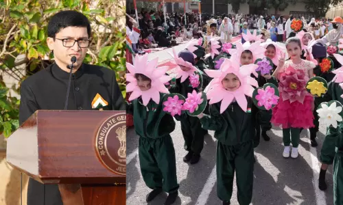 ജി​ദ്ദ ഇ​ന്ത്യ​ൻ കോ​ൺ​സു​ലേ​റ്റി​ൽ വ​ർ​ണാ​ഭ ച​ട​ങ്ങു​ക​ൾ