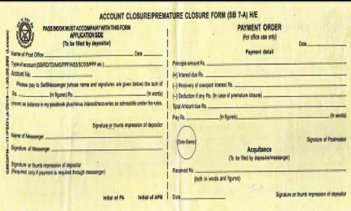 പോ​സ്റ്റ് ഓ​ഫി​സു​ക​ളി​ൽ ക​ന്ന​ട പു​റ​ത്ത്