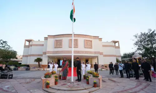 ദേ​ശ​സ്നേ​ഹം പ​ക​ർ​ന്ന് ഒ​മാ​നി​ൽ ഇ​ന്ത്യ​ൻ റി​പ്പ​ബ്ലി​ക് ദി​നാ​ഘോ​ഷം