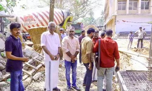 പൊന്നാനി പുതിയ സിവിൽ സ്റ്റേഷൻ കെട്ടിട നിർമാണം പുരോഗമിക്കുന്നു