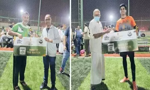 ബി.​ആ​ർ.​സി ഫു​ട്ബാ​ൾ   ഫൈ​ന​ൽ നാ​ളെ