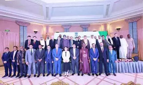 സൗ​ദി-​ഇ​ന്ത്യ സൗ​ഹൃ​ദ​ഗാ​ഥ; ജി​ദ്ദ​യി​ൽ റി​പ്പ​ബ്ലി​ക് ദി​നാ​ഘോ​ഷ വി​രു​ന്ന് പ്രൗ​ഢ​മാ​യി