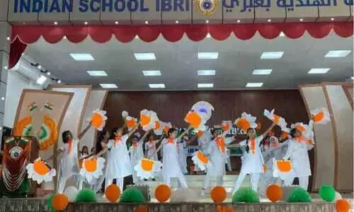 ഇ​ന്ത്യ​ൻ സ്കൂ​ൾ ഇ​ബ്രി റി​പ്പ​ബ്ലി​ക് ദി​നാ​ഘോ​ഷം