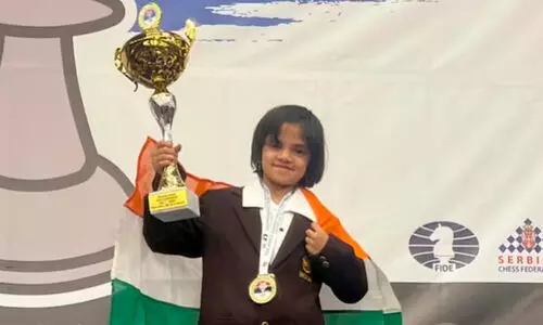 even-year-old girl in world chess, India