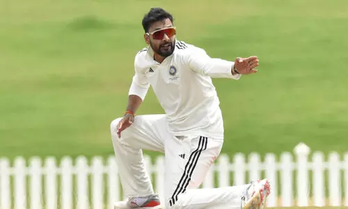 അങ്കിത് ശർമക്ക് അഞ്ച് വിക്കറ്റ്, ആദ്യദിനം പിടിമുറുക്കി കേരളം, ഗോവ എട്ടിന് 279