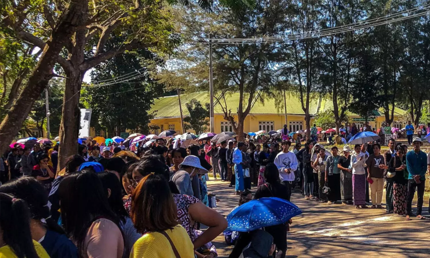 മ്യാൻമർ തെരഞ്ഞെടുപ്പിൽ ​സൈന്യത്തിന്റെ പിന്തുണയുള്ള പാർട്ടിക്ക് വൻ വിജയം; സൈനിക ആക്രമണത്തിൽ 170 പേർ കൊല്ലപ്പെട്ടുവെന്ന് യു.എൻ