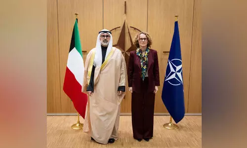 ബ്ര​സ്സ​ൽ​സി​ൽ കു​വൈ​ത്ത്- നാ​റ്റോ രാ​ഷ്ട്രീ​യ, സു​ര​ക്ഷാ സം​ഭാ​ഷ​ണം