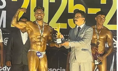 ബോഡി ബിൽഡിങ്ങിൽ പ്രവാസി മലയാളിക്ക് ഗോൾഡ് മെഡൽ