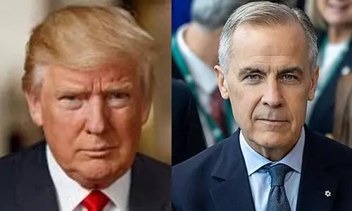 പ്രധാനമന്ത്രി കാർണിയുമായുള്ള തർക്കം തുടരുന്നതിനിടെ യു.എസി ന് വിൽക്കുന്ന എയർ ക്രാഫ്റ്റുകൾക്ക് 50 ശതമാനം താരിഫ് ചുമത്തുമെന്ന് കാനഡക്ക് മേൽ ഭീഷണിയുമായി ട്രംപ് പ്രധാനമന്ത്രി കാർണിയുമായുള്ള തർക്കം തുടരുന്നതിനിടെ യു.എസി ന് വിൽക്കുന്ന എയർ ക്രാഫ്റ്റുകൾക്ക് 50 ശതമാനം താരിഫ് ചുമത്തുമെന്ന് കാനഡക്ക് മേൽ ഭീഷണിയുമായി ട്രംപ്