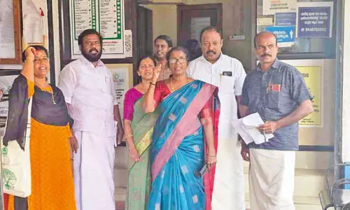 കുടിവെള്ളം: പ്രതിഷേധവുമായി ബി.ജെ.പി കുടിവെള്ളം: പ്രതിഷേധവുമായി ബി.ജെ.പി