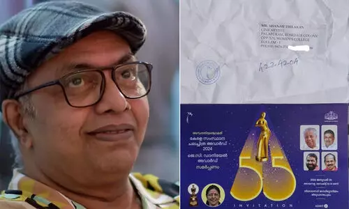 വിളിക്കാത്ത സദ്യക്ക് ഉണ്ണാൻ പോകാത്തത് മുൻകൂട്ടി കണ്ട് ചടങ്ങ് കഴിഞ്ഞു വിളിക്കുന്ന അഡ്വാൻസ്ഡ് ബുദ്ധി; ചലച്ചിത്ര അവാർഡ് ദാനചടങ്ങിലേക്ക് ക്ഷണക്കത്ത് കിട്ടിയത് ചടങ്ങിന് ശേഷം -ഷമ്മി തിലകൻ