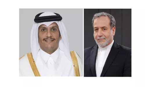 ഖത്തർ പ്രധാനമന്ത്രി ഇറാൻ വിദേശകാര്യ മന്ത്രിയുമായി ചർച്ച നടത്തി ഖത്തർ പ്രധാനമന്ത്രി ഇറാൻ വിദേശകാര്യ മന്ത്രിയുമായി ചർച്ച നടത്തി