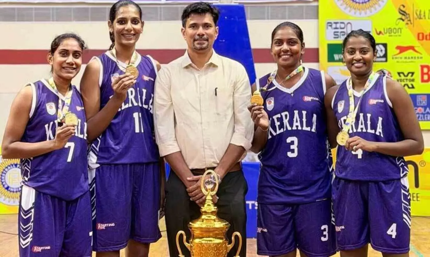 3x3 ദേശീയ ബാസ്കറ്റ്ബാൾ: കേരള വനിതകൾക്ക് കിരീടം