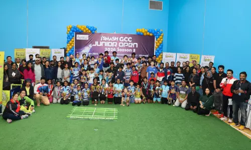 ഐസ്മാഷ് ജി.സി.സി‌ ജൂനിയർ ഓപൺ ബാഡ്മിന്റൺ ടൂർണമെന്റിന് സമാപനം