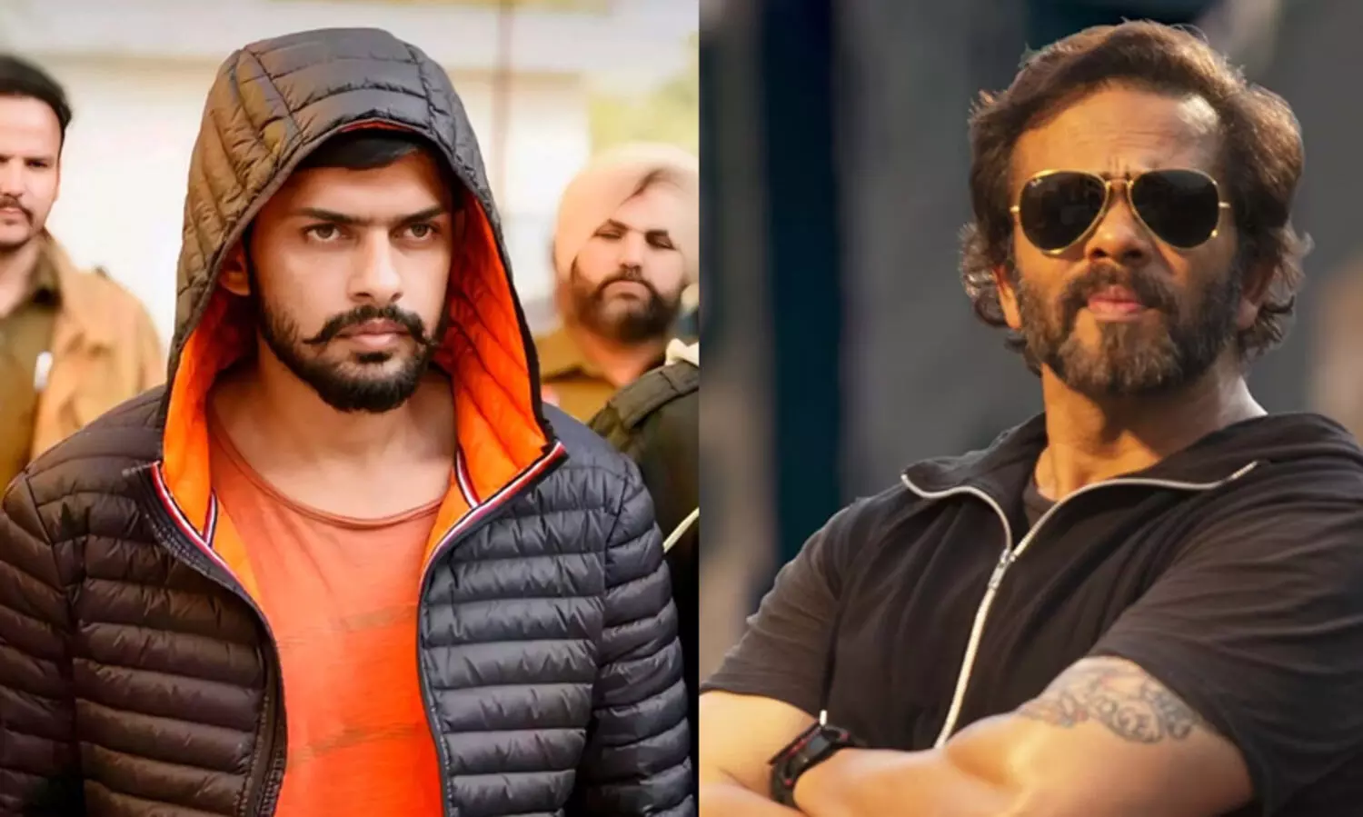 Lawrence Bishnoi and Rohith Shetty