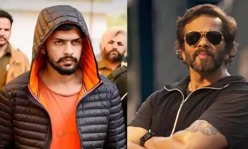 Lawrence Bishnoi and Rohith Shetty