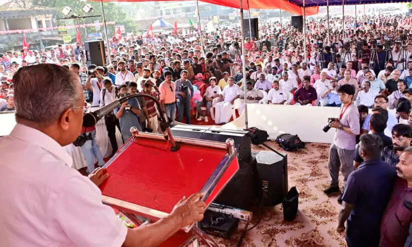 വികസനനേട്ടങ്ങൾ എണ്ണിപ്പറഞ്ഞ് എൽ.ഡി.എഫ് ജാഥക്ക് തുടക്കം