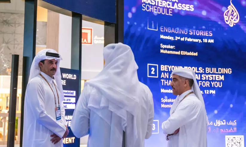 ഖ​ത്ത​ർ വെ​ബ് സ​മി​റ്റി​ന് തു​ട​ക്കം