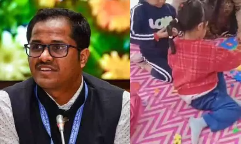 മൂന്നുവയസുള്ള മകളെ സർക്കാർ അങ്കണവാടിയിൽ ചേർത്ത് ഐ.എ.എസ് ഉദ്യോഗസ്ഥൻ; എന്തിന് മടിച്ചുനിൽക്കണമെന്നും ചോദ്യം