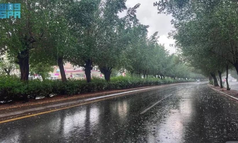 സൗദിയിൽ ഏഴ് പ്രവിശ്യകളിൽ മഴ തുടരുന്നു; കിഴക്കൻ പ്രവിശ്യയിൽ മഞ്ഞിന് സാധ്യതയെന്ന് മുന്നറിയിപ്പ്