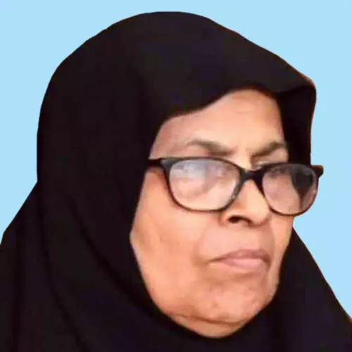 ആ​യി​ഷ കു​ട്ടി ഹ​ജ്ജു​മ്മ