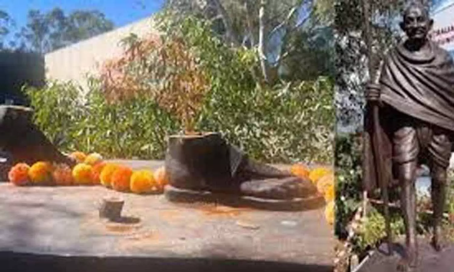 മെൽബണിൽ 426 കിലോ ഭാരമുള്ള ഗാന്ധിജിയുടെ വെങ്കല പ്രതിമ മോഷണം പോയി