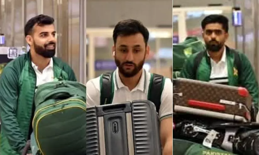 ബഹിഷ്കരണ ഭീഷണിക്കിടെ ലങ്കയിൽ ലാൻഡ് ചെയ്ത് പാകിസ്താൻ ടീം; ഇന്ത്യക്കെതിരെ മത്സരിക്കുമോ? ബഹിഷ്കരണ ഭീഷണിക്കിടെ ലങ്കയിൽ ലാൻഡ് ചെയ്ത് പാകിസ്താൻ ടീം; ഇന്ത്യക്കെതിരെ മത്സരിക്കുമോ?